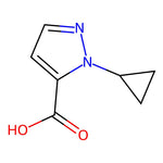 1-Cyclopropyl-1H-pyrazole-5-carboxylic acid|CS-0052577|1393532-43-8