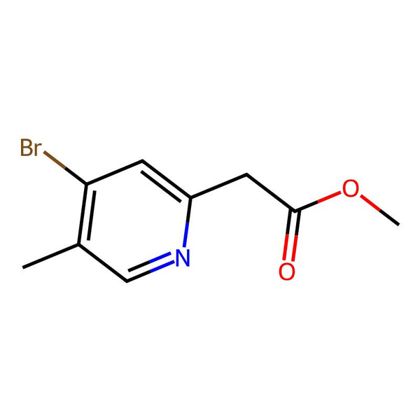 Methyl 2-(4-bromo-5-methylpyridin-2-yl)acetate|CS-0161615|1805948-04-2