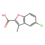 5-Chloro-3-methyl-benzofuran-2-carboxylic acid|CS-0076000|1134-00-5