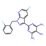 2-(5-Fluoro-1-(2-fluorobenzyl)-1H-pyrazolo[3,4-b]pyridin-3-yl)pyrimidine-4,5,6-triamine|CS-0066492|1350653-30-3