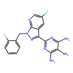 2-(5-Fluoro-1-(2-fluorobenzyl)-1H-pyrazolo[3,4-b]pyridin-3-yl)pyrimidine-4,5,6-triamine|CS-0066492|1350653-30-3