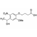 4-(4-(1-Hydroxyethyl)-2-methoxy-5-nitrophenoxy)butyric acid|10620|175281-76-2