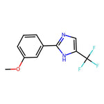 2-(3-Methoxyphenyl)-4-(trifluoromethyl)-1H-imidazole, 95%|07-0557|1622148-07-5