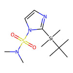 2-(tert-Butyldimethylsilyl)-N,N-dimethyl-1H-imidazole-1-sulfonamide|CS-0088540|129378-52-5