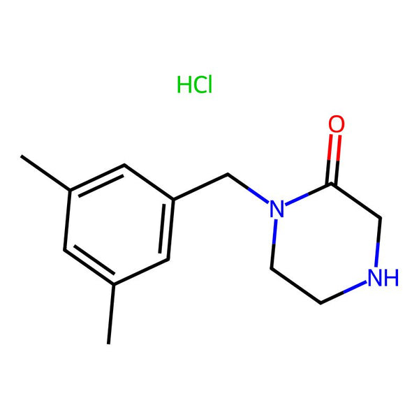 1-(3,5-Dimethylbenzyl)piperazin-2-one hydrochloride|CS-0334721|1255718-12-7