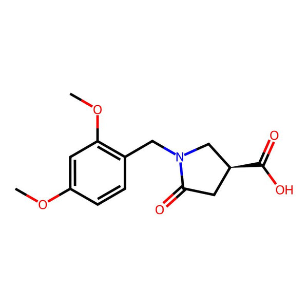 (S)-1-(2,4-Dimethoxybenzyl)-5-oxopyrrolidine-3-carboxylic acid|CS-0053285|755025-16-2