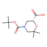 (R)-4-(Tert-Butoxycarbonyl)-6,6-dimethylmorpholine-2-carboxylic acid|CS-0040639|1416445-02-7