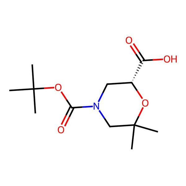 (R)-4-(Tert-Butoxycarbonyl)-6,6-dimethylmorpholine-2-carboxylic acid|CS-0040639|1416445-02-7