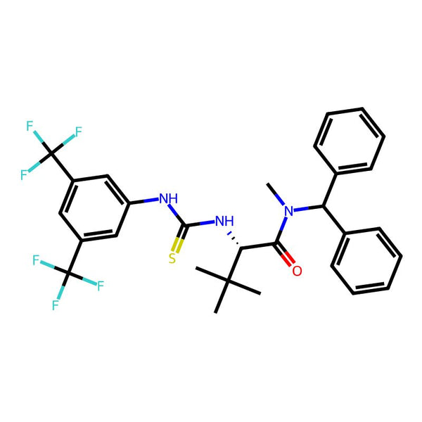 (2S)-2-[[[[3,5-Bis(trifluoromethyl)phenyl]amino]thioxomethyl]amino]-N-(diphenylmethyl)-N,3,3-trimethylbutanamide|CS-0092919|1186602-28-7