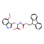 (S)-2-((((9H-fluoren-9-yl)methoxy)carbonyl)amino)-3-(4-methoxy-1H-indol-3-yl)propanoic acid|CS-0335021|1205553-56-5