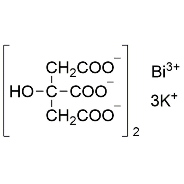 Bismuth tripotassium dicitrate|37668|57644-54-9