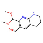 2-(Dimethoxymethyl)-5,6,7,8-tetrahydro-1,8-naphthyridine-3-carbaldehyde|CS-0115724|1708974-56-4