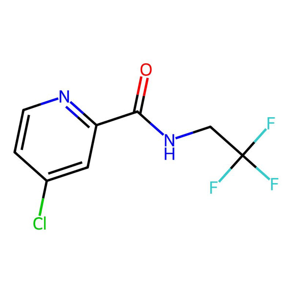 4-Chloro-pyridine-2-carboxylic acid (2,2,2-trifluoro-ethyl)-amide, 95%|09-0101|928256-34-2