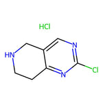 2-Chloro-5H,6H,7H,8H-pyrido[4,3-d]pyrimidine hydrochloride|CS-0051952|1314723-39-1