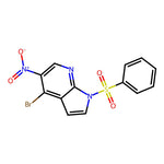 4-Bromo-5-nitro-1-(phenylsulfonyl)-1H-pyrrolo[2,3-b]pyridine|CS-0131498|1245646-53-0