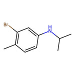3-Bromo-4-methyl-n-(propan-2-yl)aniline|CS-0235810|298185-50-9