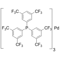 Tris{tris[3,5-bis(trifluoromethyl)phenyl]phosphine}palladium(0), 99%|46-2185|1130784-80-3
