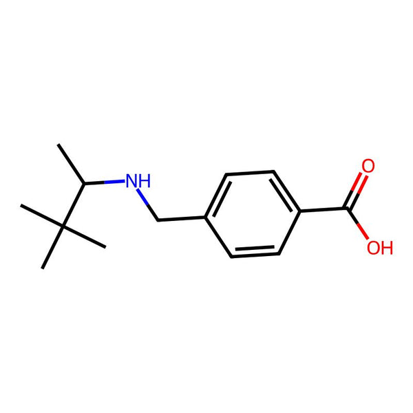 4-(((3,3-Dimethylbutan-2-yl)amino)methyl)benzoic acid|CS-M3025|1569537-18-3