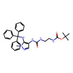 2-Methyl-3-tritylamino-4-[(2-N-bocamino)ethylaminoacarbonyl]amino-2H-pyrazole|CS-0161989|689293-69-4