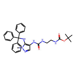 2-Methyl-3-tritylamino-4-[(2-N-bocamino)ethylaminoacarbonyl]amino-2H-pyrazole|CS-0161989|689293-69-4