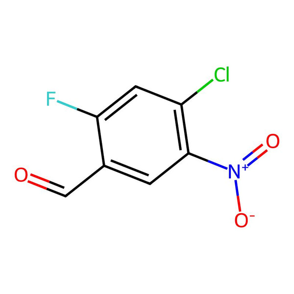 4-Chloro-2-fluoro-5-nitrobenzaldehyde|CS-0379671|1639298-89-7