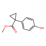 Methyl 1-(4-hydroxyphenyl)cyclopropane-1-carboxylate|CS-0049269|779199-69-8