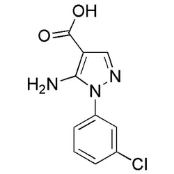 5-Amino-1-(3-chlorophenyl)pyrazole-4-carboxylic acid|25083|15070-84-5