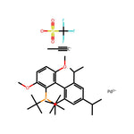 [[3,6-Dimethoxy-2',4',6'-tris(1-methylethyl)[1,1'-biphenyl]-2-yl-κC1']bis(1,1-dimethylethyl)phosphine-κP](η3-2-propen-1-yl)-Palladium(1+),1,1,1-trifluoromethanesulfonate(1:1)|CS-0639683|1798782-15-6