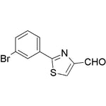 2-(3-Bromophenyl)thiazole-4-carbaldehyde|17936|750624-69-2