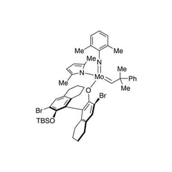 (R)-1-((3,3'-Dibromo-2'-((tert-butyldimethylsilyl)oxy)-5,5',6,6',7,7',8,8'-octahydro-[1,1'-binaphthalen]-2-yl)oxy)-1-(2,5-dimethyl-1H-pyrrol-1-yl)-N-(2,6-dimethylphenyl)-1-(2-methyl-2-phenylpropyliden|42-0540|1300026-28-1