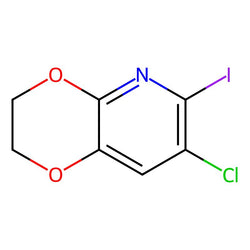 7-Chloro-6-iodo-2,3-dihydro-[1,4]dioxino[2,3-b]pyridine|CS-0209557|1346447-23-1