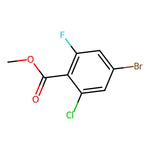 Methyl 4-bromo-2-chloro-6-fluorobenzoate|CS-0093855|1321613-02-8