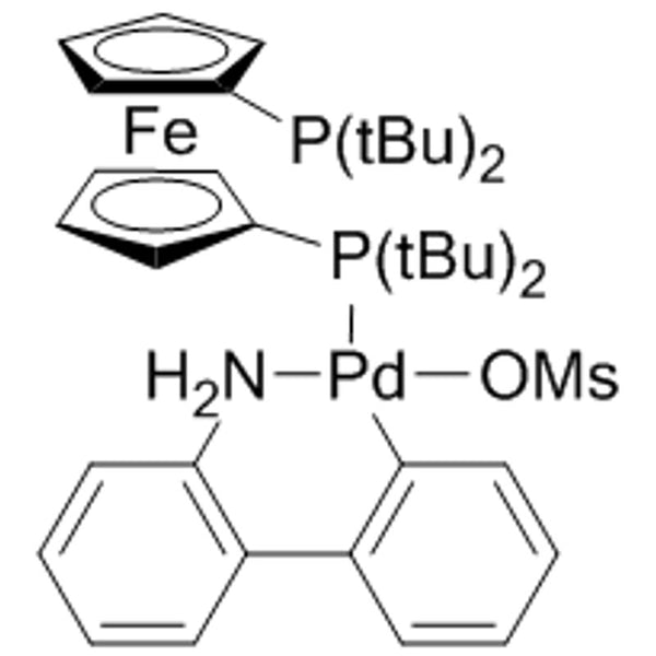 Methanesulfonato(1,1’-bis(di-t-butylphosphino)ferrocene)(2'-amino-1,1'-biphenyl-2-yl)palladium(II),  min. 98% [DTBPF Palladacycle Gen. 3]|46-2158