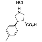 (±)-trans-4-(4-Methylphenyl)pyrrolidine-3-carboxylic acid hydrochloride|16004|959577-53-8