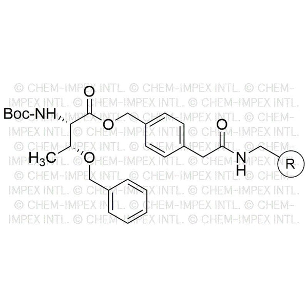 Boc-O-benzyl-L-threonine 4-oxymethylphenylacetamidomethyl resin|02508