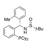 [S(R)]-N-[(S)-(2-Methylphenyl)[2-(dicyclohexylphosphino)phenyl]methyl]-2-methyl-2-propanesulfinamide, 95%|15-8794