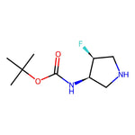 tert-Butyl N-[cis-4-fluoropyrrolidin-3-yl]carbamate|CS-0047945|169750-42-9