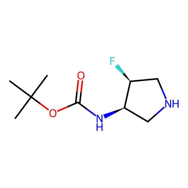 tert-Butyl N-[cis-4-fluoropyrrolidin-3-yl]carbamate|CS-0047945|169750-42-9