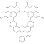 2-{4,5-Bis[(6-(2-ethoxy-2-oxoethoxy)-2-methylquinolin-8-ylamino)methyl]-6-hydoxy-3-oxo-3H-xanthen-9-yl}benzoic acid FL2E|07-0291|1239877-06-5