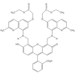 2-{4,5-Bis[(6-(2-ethoxy-2-oxoethoxy)-2-methylquinolin-8-ylamino)methyl]-6-hydoxy-3-oxo-3H-xanthen-9-yl}benzoic acid FL2E|07-0291|1239877-06-5