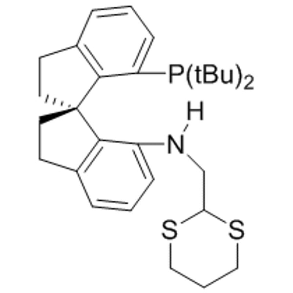 (S)-(-)-7-[N-(1,3-Dithian-2-yl)methylamino]-7'-[bis(3,5-di-t-butylphenyl)phosphino]-2,2',3,3'-tetrahydro-1,1'-spirobindane, 97+% (>99% ee)  [(S)-DTB-SpiroSAP]|15-1639