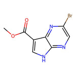 Methyl 2-bromo-5H-pyrrolo[2,3-b]pyrazine-7-carboxylate|CS-0049176|1422772-79-9