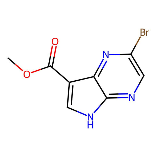 Methyl 2-bromo-5H-pyrrolo[2,3-b]pyrazine-7-carboxylate|CS-0049176|1422772-79-9