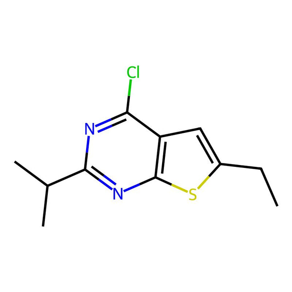 4-Chloro-6-ethyl-2-isopropylthieno[2,3-d]pyrimidine|CS-0275434|502649-07-2