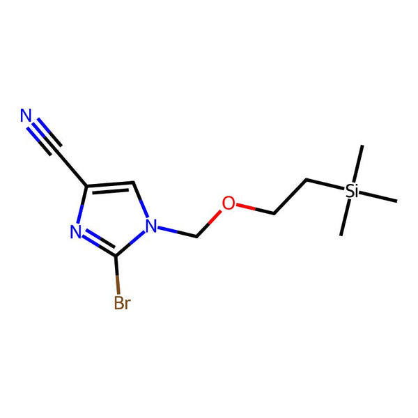 2-Bromo-1-(2-trimethylsilylethoxymethyl)imidazole-4-carbonitrile|CS-0036908|854044-51-2