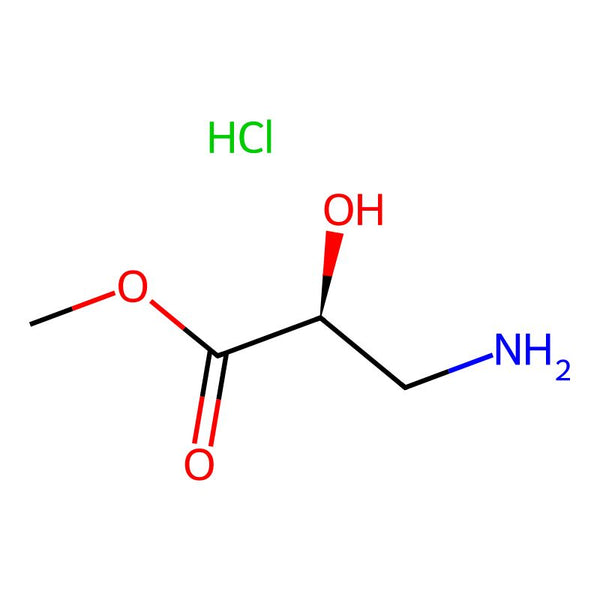 Methyl (S)-3-amino-2-hydroxypropanoate hydrochloride|CS-0131698|72185-81-0