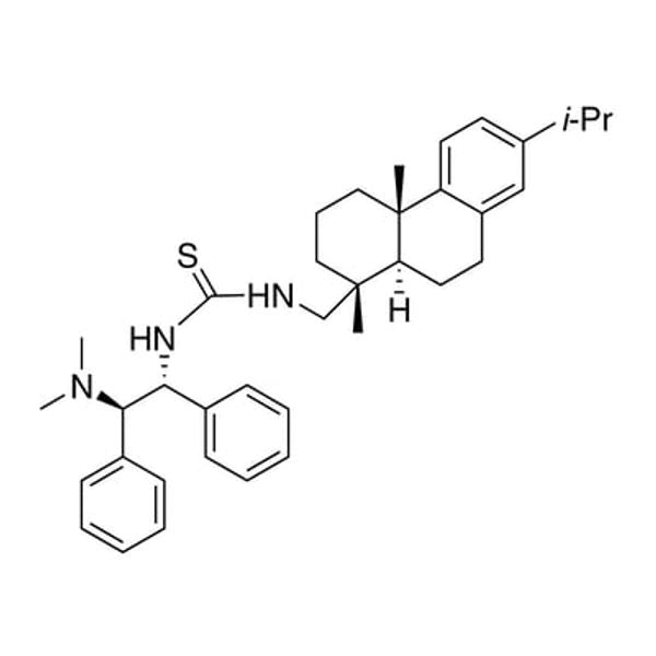 N-[(1R,2R)-2-(Dimethylamino)-1,2-diphenylethyl]-N'-[[(1R,4aS,10aR)-1,2,3,4,4a,9,10,10a-octahydro-1,4a-dimethyl-7-isopropyl-1-phenanthrenyl]methyl]thiourea, 95%, (99% ee)|07-6373