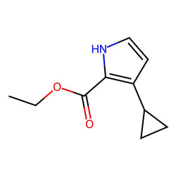 Ethyl 3-cyclopropyl-1H-pyrrole-2-carboxylate|CS-0440616|1123725-69-8