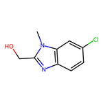 (6-Chloro-1-methyl-1H-benzo[d]imidazol-2-yl)methanol|CS-0151134|331949-55-4