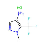 1-Methyl-5-(trifluoromethyl)-1H-pyrazol-4-amine (hydrochloride)|CS-0887902|1443278-89-4